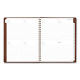 Signature Collection Academic Weekly/monthly Planners, 11.5 X 8, Distressed Brown Cover, 13-month: July 2025 To July 2026