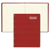 Red Vinyl Series Journal, 1 Subject, Medium/college Rule, Red Cover, 10 X 7.75, 300 Sheets