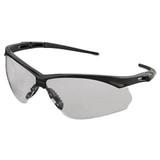 V60 Nemesis Rx Reader Safety Glasses, Black Frame, Smoke Lens, +2.0 Diopter Strength
