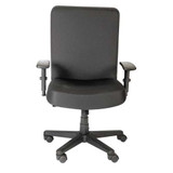 Alera Xl Series Big/tall High-back Task Chair, Supports Up To 500 Lb, 17.5" To 21" Seat Height, Black