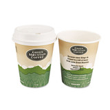 Paper Hot Cups, 16 Oz, Green Mountain Design, Multicolor, 1,000/carton