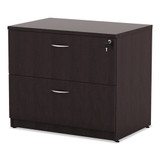 Alera Valencia Series Lateral File, 2 Legal/letter-size File Drawers, Gray, 34" X 22.75" X 29.5"