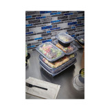 Earthchoice Entree2go Takeout Container, 12 Oz, 5.65 X 4.25 X 2.57, Black, 600/carton