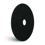 Stripping Pads, 12" Diameter, Black, 5/carton