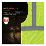 Glowear 8210hl-s Single Size Class 2 Economy Mesh Vest, Polyester, X-small, Lime Glowear 8210hl-s Single Size Class 2 Economy Mesh Vest, Polyester, X-small, Lime
