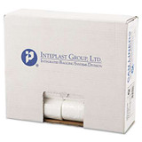 Low-density Commercial Can Liners, 10 Gal, 0.35 Mil, 24" X 24", Clear, 1,000/carton