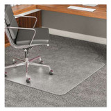 Execumat All Day Use Chair Mat For High Pile Carpet, 46 X 60, Rectangular, Clear