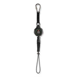 Squids 3001 Retractable Tool Lanyard With Choking-loop Tool Tether + Carabiner Anchor, 2 Lb Max Working Capacity, 48" Long