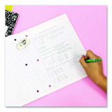 Wireless Notebooks, 1-subject, Medium/college Rule, Randomly Assorted Cover Color, (80) 10.5 X 7.5 Sheets