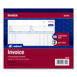 Multipart General-purpose Invoice Pad, Two-part Carbonless, 8.38 X 6.69, 50 Forms Total