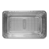 Jif-foil Full-steam Table Pan, Full Size Deep, 3.19" Deep, 12.81 X 20.75, 50/carton