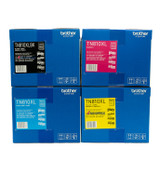 TN810XL Set | Original Brother High-Yield Toner Cartridges – Black, Cyan, Magenta, Yellow