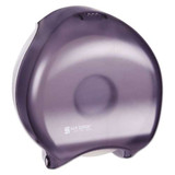 Single 12" Jbt Bath Tissue Dispenser, 1 Roll, 12 9/10x5 5/8x14 7/8, Black Pearl