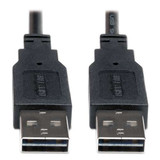 Universal Reversible Usb 2.0 Cable, Reversible A To 5-pin Mini B (m/m), 6 Ft.