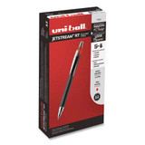 Jetstream Retractable Ballpoint Pen, Bold 1 Mm, Red Ink, Black Barrel