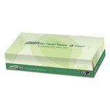 100% Recycled Convenience Pack Facial Tissue, Septic Safe, 2-ply, White, 100 Sheets/box, 30 Boxes/carton