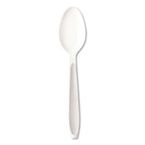 Impress Heavyweight Full-length Polystyrene Cutlery, Fork, White, 1000/carton