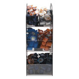 Compact Condiment Organizer, 6 1/8w X 8d X 18h, Black