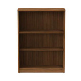 Alera Valencia Series Bookcase, Three-shelf, 31.75w X 14d X 39.38h, Modern Walnut