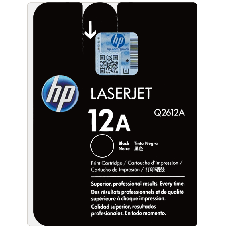 Q2612A HP 12A Original HP Toner Cartridge Black