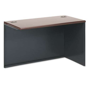 38000 Series Return Shell, Right, 60w X 24d X 29-1/2h, Mahogany/charcoal