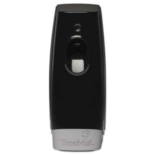 Settings Metered Air Freshener Dispenser, 3.5" X 3.5" X 8.25", Black, 6/carton