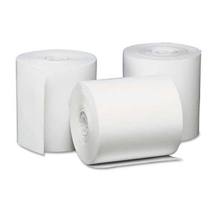 Direct Thermal Printing Paper Rolls, 3.13" X 230 Ft, White, 50/carton