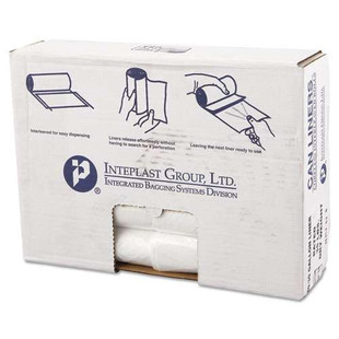 High-density Commercial Can Liners Value Pack, 30 Gal, 11 Microns, 30" X 36", Clear, 500/carton