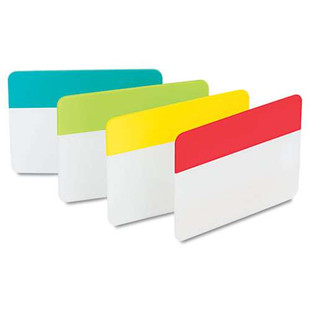 Tabs, 1/5-cut Tabs, Assorted Colors, 2" Wide, 24/pack