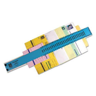 Plastic Indexed Sorter, 32 Dividers, Alpha/numeric/dates, Letter-size, Blue Frame