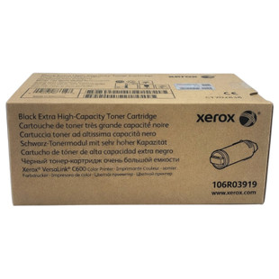 106R03919 | VersaLink C600 | Original Xerox Toner Cartridge - Black