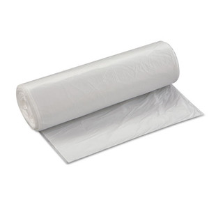 High-density Commercial Can Liners Value Pack, 60 Gal, 12 Microns, 38" X 58", Clear, 200/carton