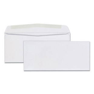 Business Envelope, #9, Commercial Flap, Gummed Closure, 3.88 X 8.88, White, 500/box