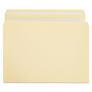 Double-ply Top Tab Manila File Folders, Straight Tabs, Legal Size, 0.75" Expansion, Manila, 100/box