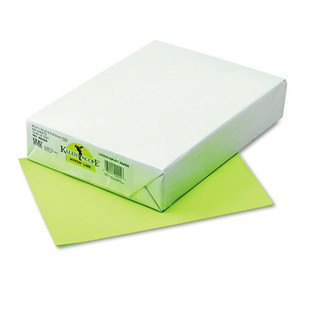 Kaleidoscope Multipurpose Colored Paper, 24lb, 8.5 X 11, Hyper Lime, 500/ream