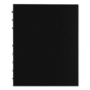 Notepro Quad Computation Notebook, Data-lab-record Format, Narrow Rule/quadrille Rule, Black Cover, 9.25 X 7.25, 96 Sheets