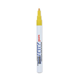 Permanent Marker, Fine Bullet Tip, Yellow