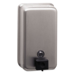 Classicseries Surface-mounted Soap Dispenser, 40 Oz, 4.75 X 3.5 X 8.13, Stainless Steel