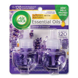 Scented Oil Refill, Lavender And Chamomile, 0.67 Oz, 2/pack