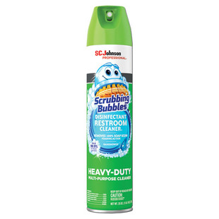 Disinfectant Restroom Cleaner Ii, Rain Shower Scent, 25 Oz Aerosol Spray, 12/carton