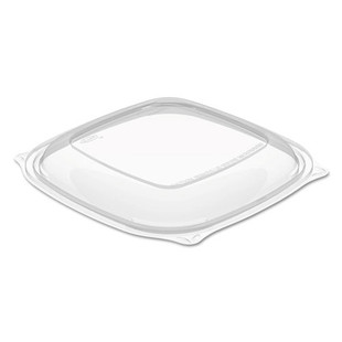 Presentabowls Pro Clear Square Lids For 24-32 Oz Bowls, 8.5 X 8.5 X 0.5, Clear, 63/bag, 4 Bags/carton