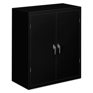 Assembled Storage Cabinet, 36w X 18d X 42h, Black