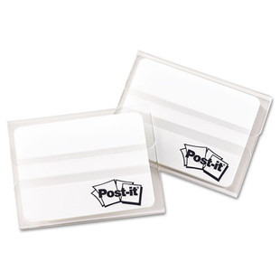 Tabs, Lined, 1/5-cut Tabs, White, 2" Wide, 50/pack