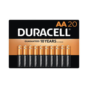 Coppertop Alkaline Aa Batteries, 20/pack