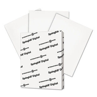 Digital Index White Card Stock, 92 Bright, 110lb, 8.5 X 11, White, 250/pack