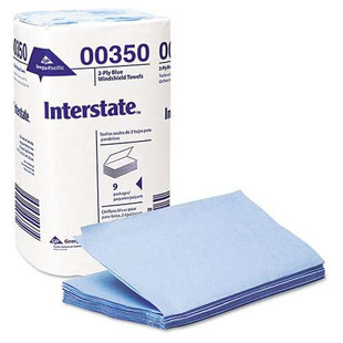 Two-ply Singlefold Auto Care Paper Wipers, 9.5 X 10.5, Blue, 250/pack, 9 Packs/carton