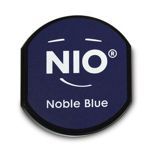 Ink Pad For Nio Stamp With Voucher, Noble Blue