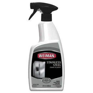 Stainless Steel Cleaner And Polish, Floral Scent, 22 Oz Spray Bottle, 6/carton