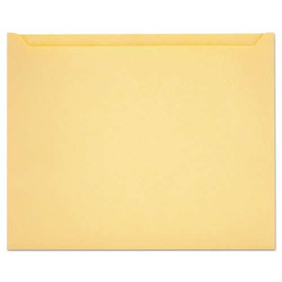 Paper File Jackets, Letter Size, Buff, 100/box