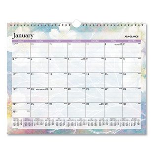 Dreams Monthly Wall Calendar, Seasonal Artwork, 15 X 12, Multicolor Sheets, 12-month (jan To Dec): 2026